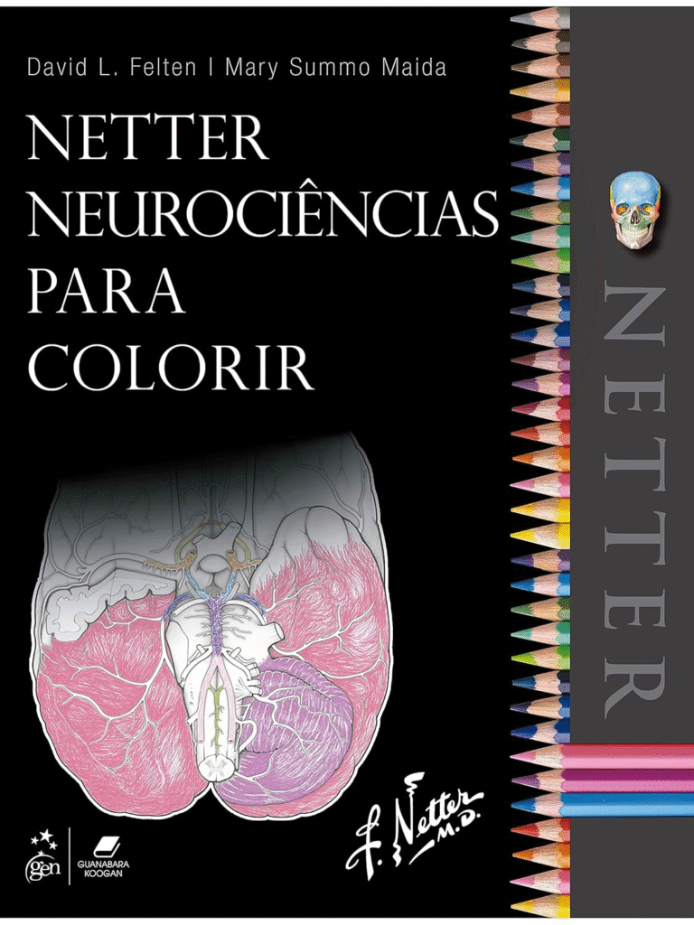 image-130-768x1024 Netter Neurociências para Colorir – David L. Felten | Ebook |