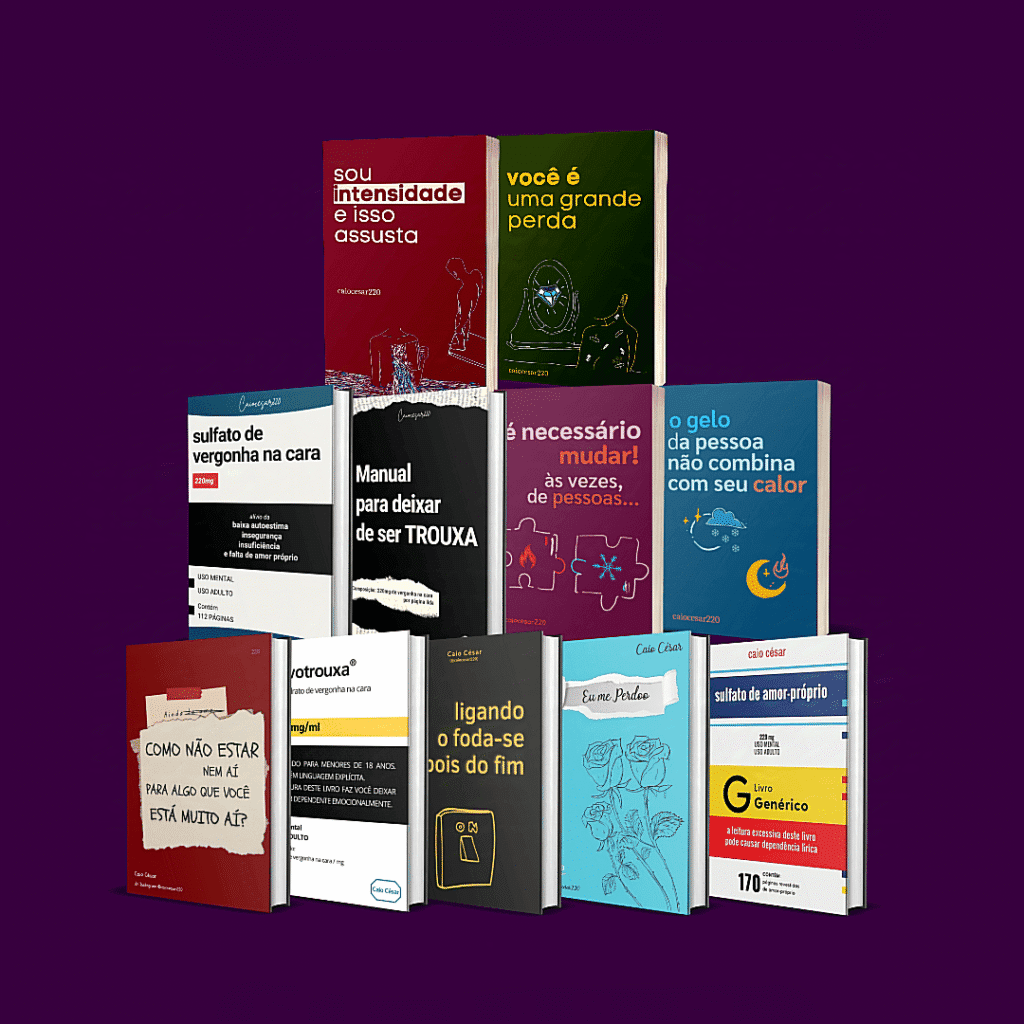 Pack 11 Livros Caio César Funciona Mesmo para Relacionamentos Tóxicos? Descubra Agora!