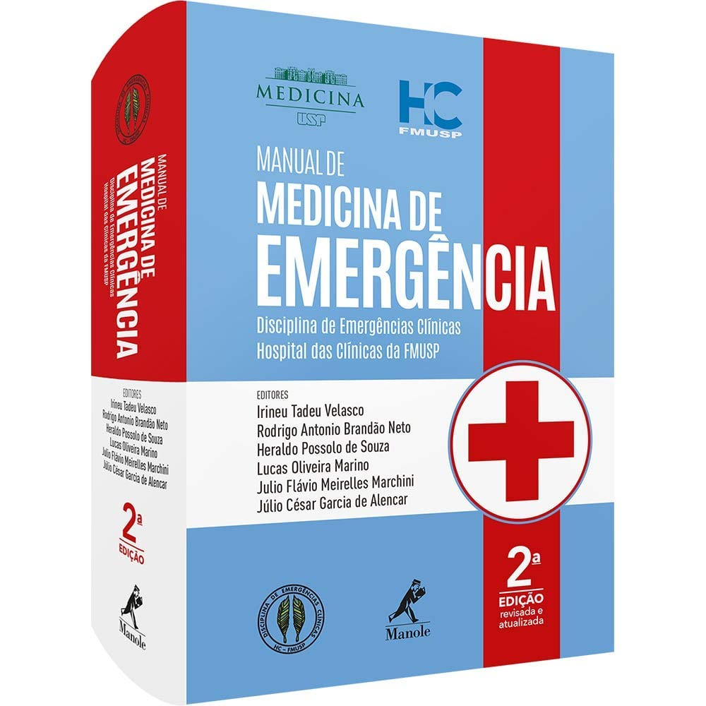 image-107 Manual de Medicina de Emergência: Disciplina de Emergências Clínicas Hospital das Clínicas da FMUSP – Irineu Tadeu Velasco | Ebook |