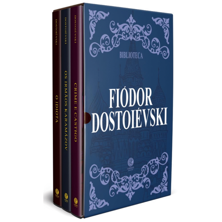 Biblioteca Dostoiévski Volume I – Box com 3 Livros | Fiódor Dostoiévski | Ebook