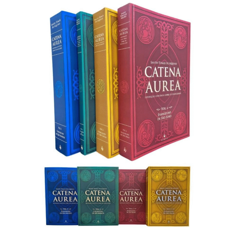 KIT Catena Aurea – Exposição contínua sobre os Evangelhos (4 vols.) | Santo Tomás de Aquino | Ebook