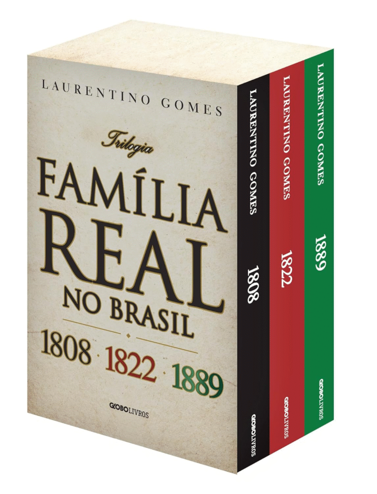 Box Trilogia Família Real no Brasil | Ebook