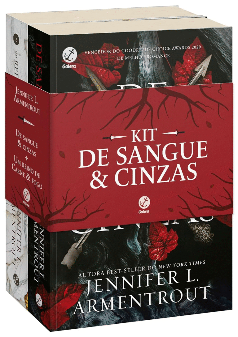 De Sangue e Cinzas + Um Reino de Carne e Fogo – Jennifer L. Armentrout | Ebook |