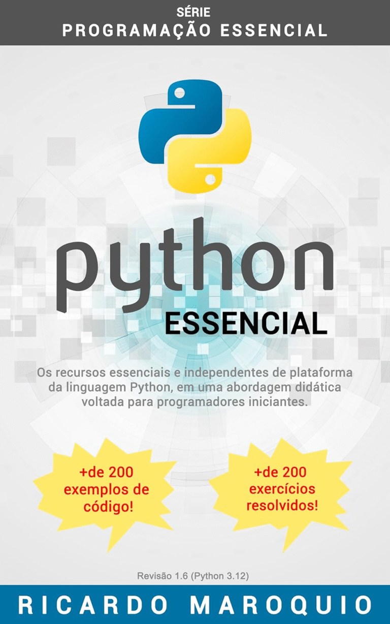 Python Essencial – Ricardo Maroquio | Ebook