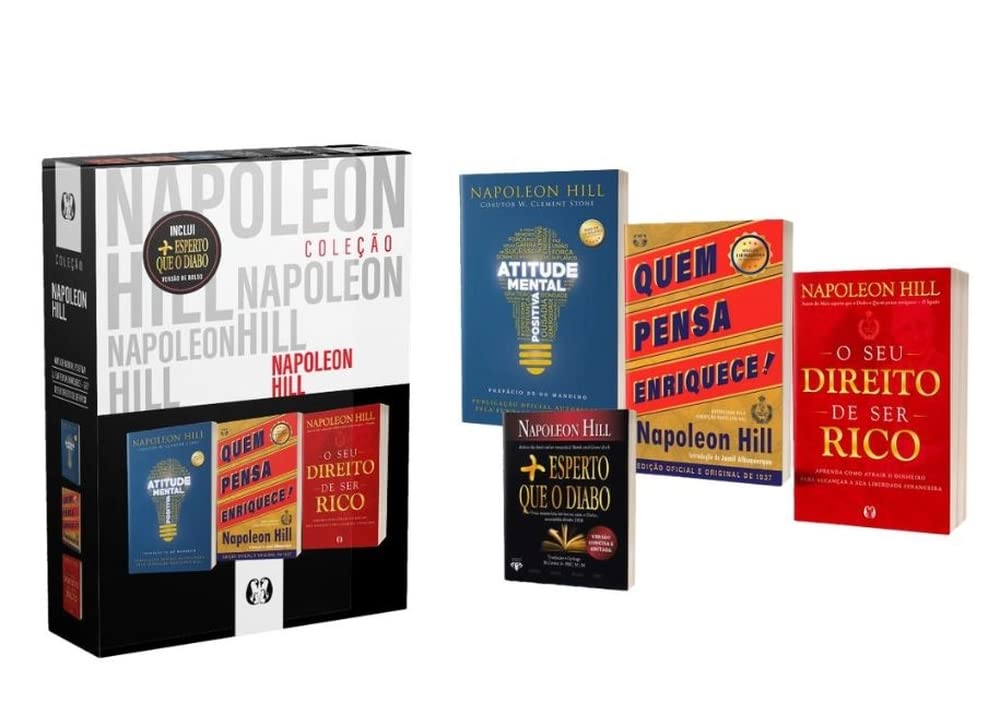 image-91 Box Napoleon Hill - Quer Mudar a Sua Vida? | Napoleon Hill | Ebook |