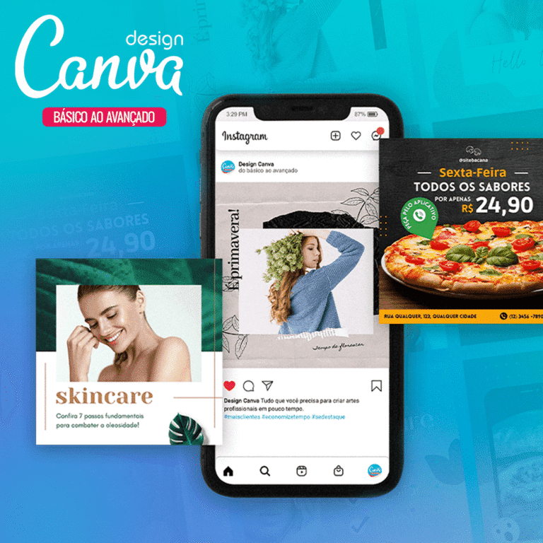 Curso Design Canva – Como criar artes profissionais e atrair mais clientes?