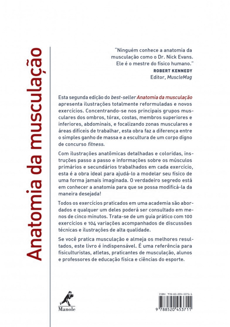 Anatomia da Musculação: Guia Ilustrado para o Aumento de Massa e Definição do Corpo | Ebook | Nick Evans