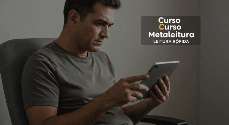 Curso Metaleitura de Renato Alves: Como Aplicar a Leitura Dinâmica para Carreira, Estudos e Desenvolvimento Pessoal