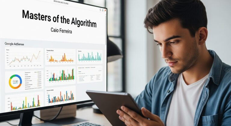 Curso Mestres do Algoritmo – Profissão Youtuber Caio Ferreira | Como Crescer no YouTube e Monetizar do Zero