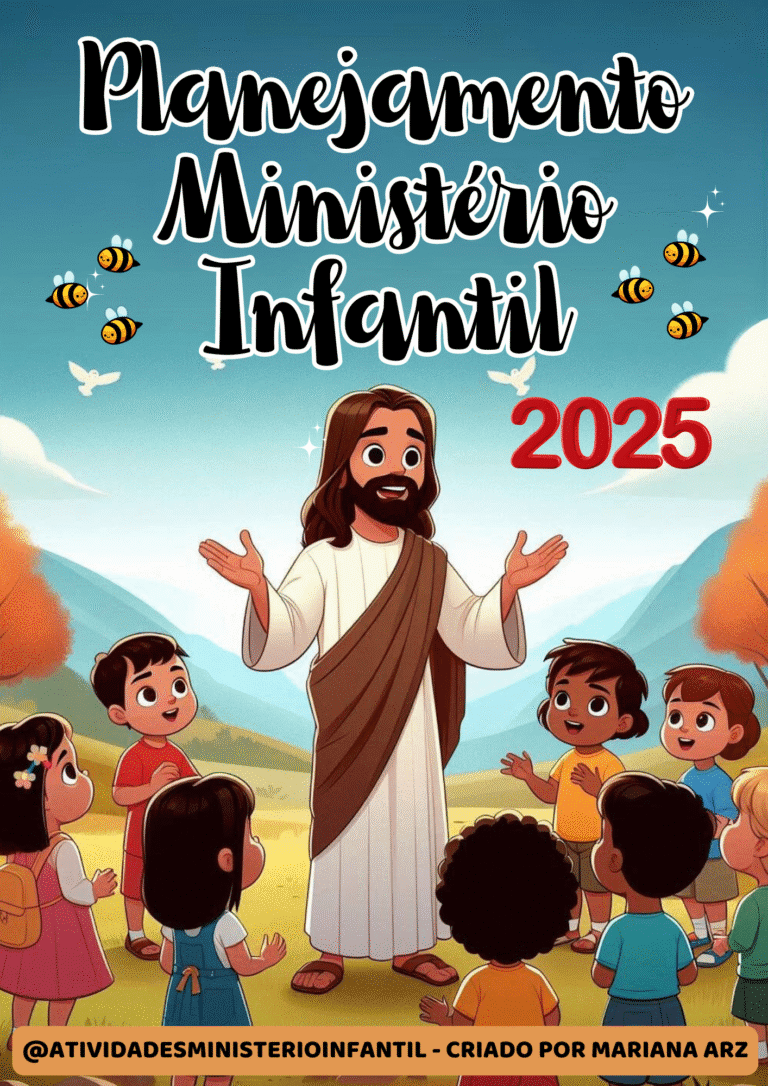Planejamento 2025 – Ministério Infantil: O Guia Completo de Mariana Arz para Aulas Criativas e Eficazes