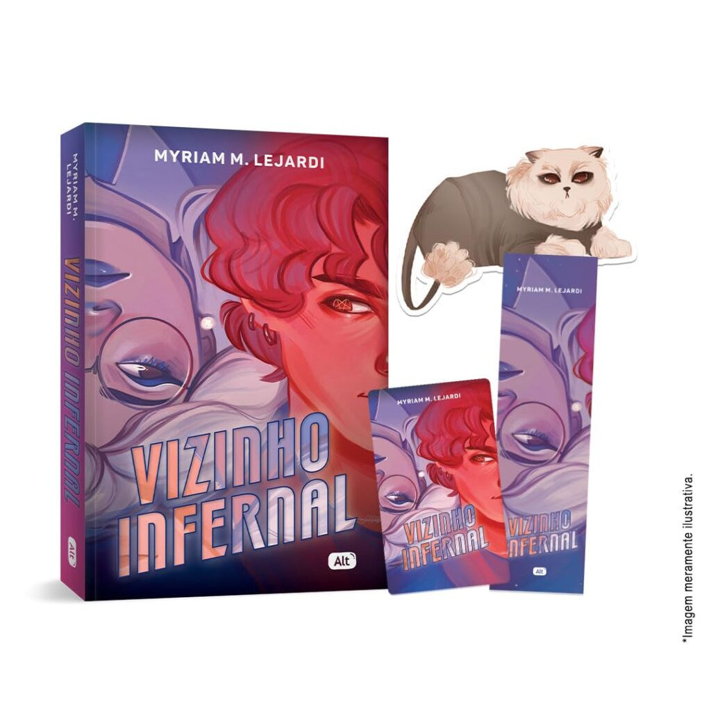 😈 Vizinho Infernal, de Myriam M. Lejardi: A Comédia Romântica Sobrenatural que Vai Te Levar ao Céu (e ao Inferno) 📚 1 vizinho infernal