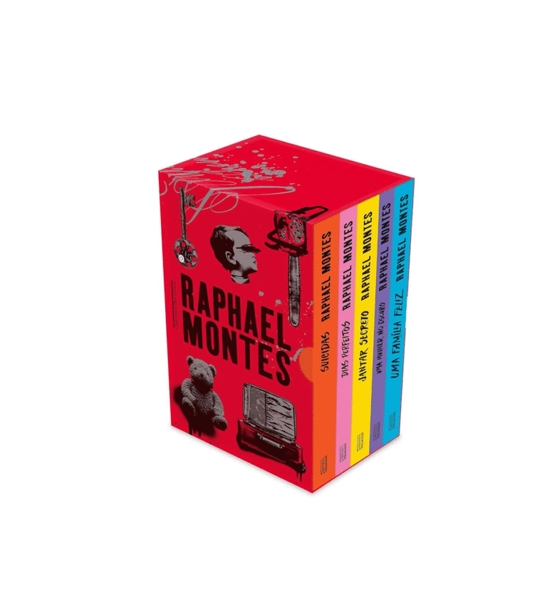 📚 Box Raphael Montes: 5 Romances | A Coleção Definitiva de Suspense e Thriller Psicológico 🔪