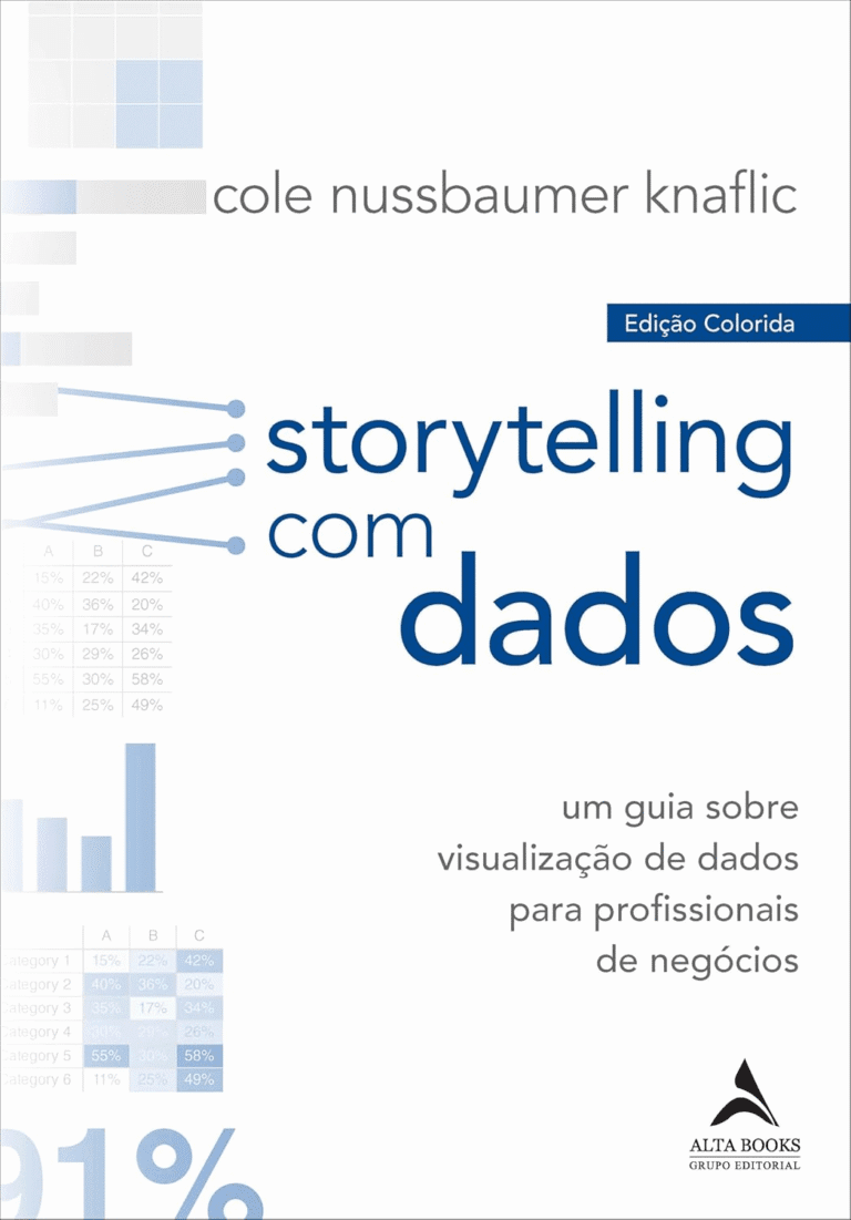 📚 Storytelling com Dados de Cole Nussbaumer Knaflic: O Guia Definitivo para Visualização de Dados e Comunicação Persuasiva – Review Ebook