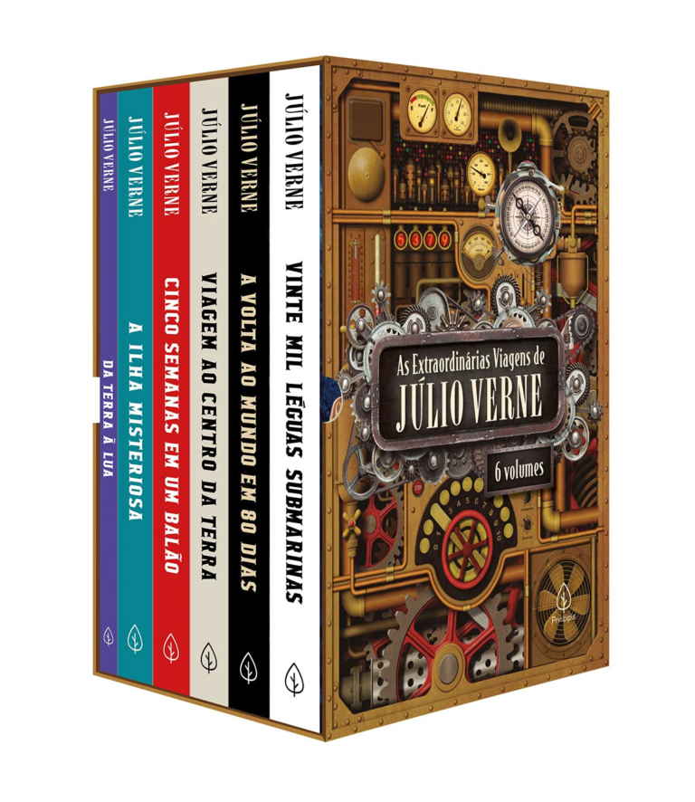 As Extraordinárias Viagens de Júlio Verne – Box com 6 Livros – Júlio Verne (ebookpdf)