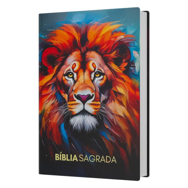 Bíblia Sagrada King James – Leão Color: Capa Dura – BKJ | King James | eBookPDF