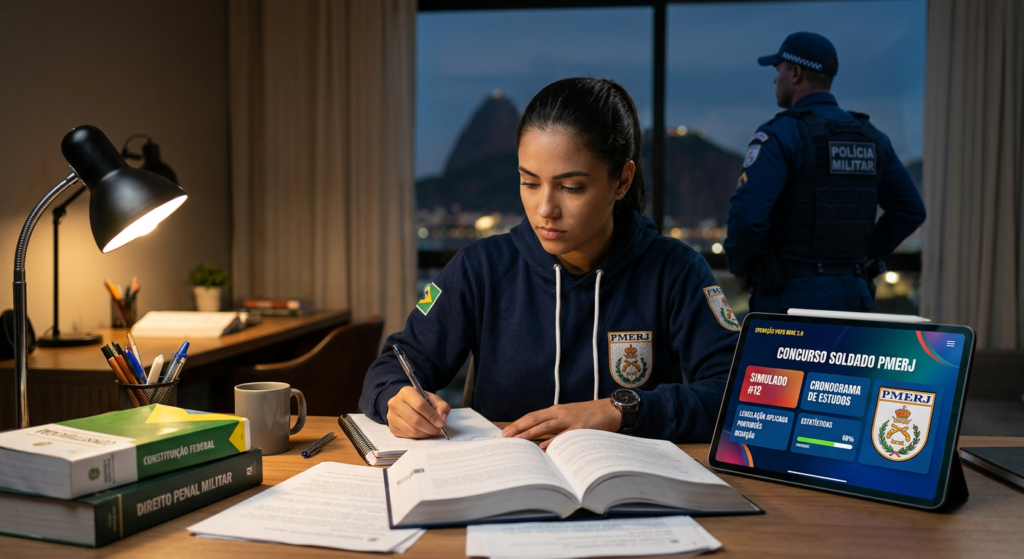 PMERJ - Operação Papa Mike 2.0: A Pausa Estratégica Rumo à Farda? 1 https://go.hotmart.com/W22315763O