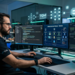 Engenheiro Alberto Luiz trabalhando em arquitetura de IA com RAG, otimização de GPU e Kubernetes para sistemas de produção.