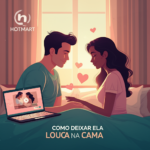 Ilustração discreta de um casal adulto em ambiente íntimo, simbolizando comunicação e prazer, representando o curso online de Julia Santos sobre sexualidade.