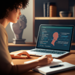 Imagem de uma pessoa estudando em um ambiente calmo, representando a Formação Profissional em Psicanálise Clínica online.