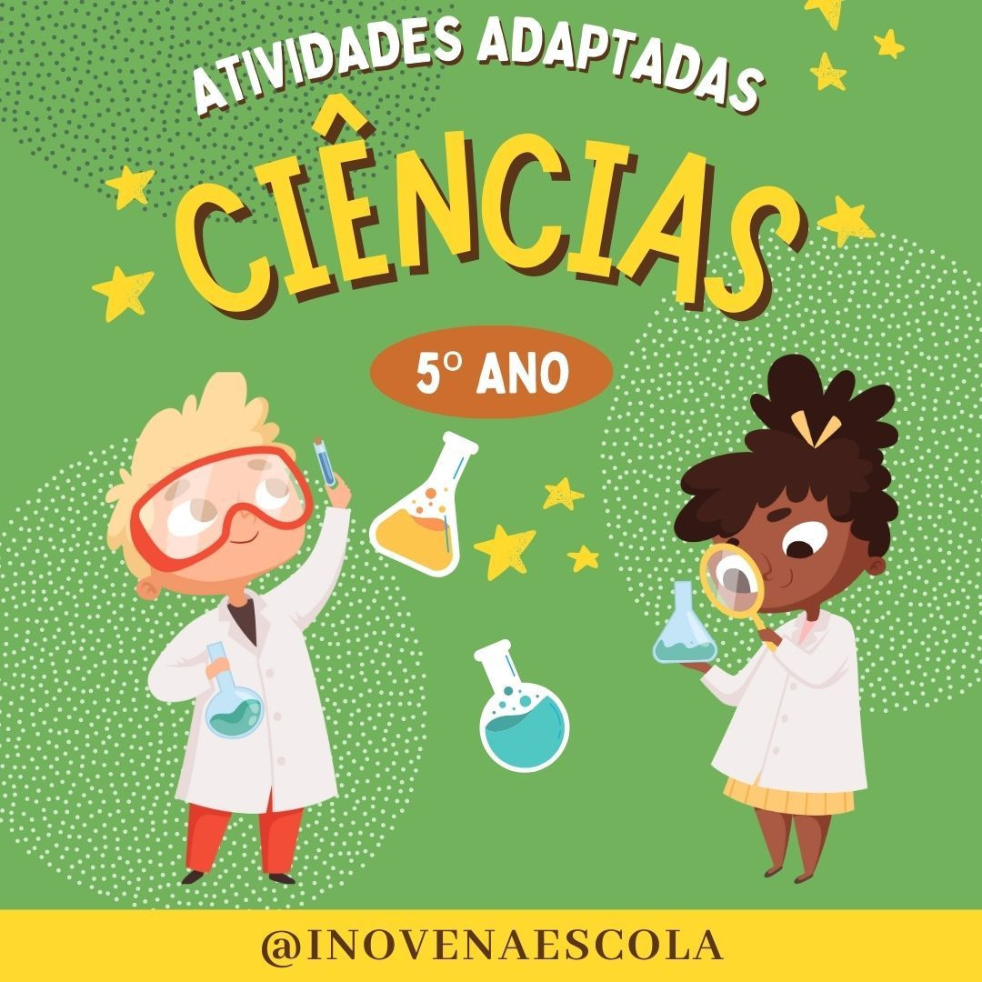 ciencias 5o ano atividades adaptadas