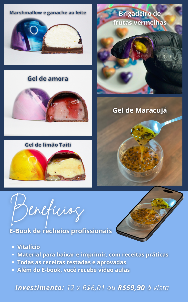 Recheios Profissionais – Lucca Bodack | EbookPDF Alquimia Doce