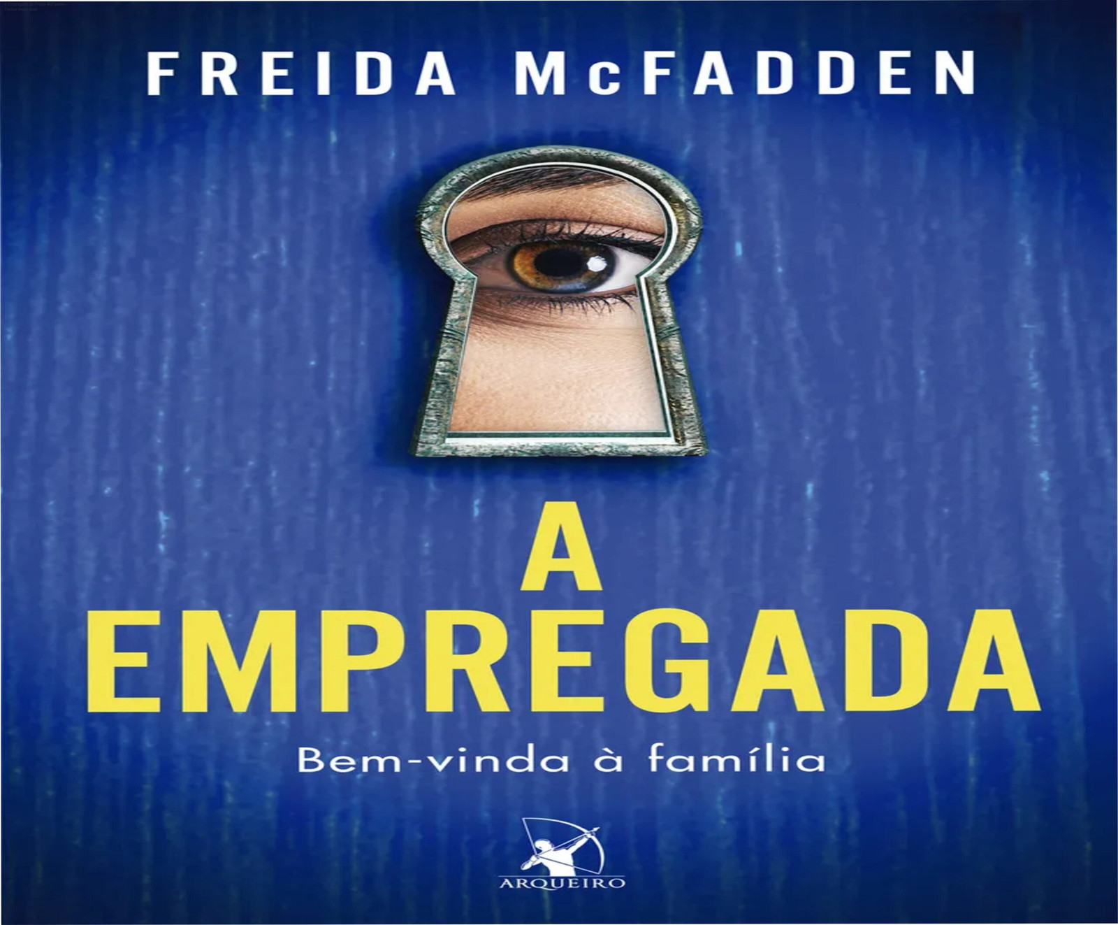 A Empregada de Freida McFadden – Thriller Imperdível 1 Capa do livro A Empregada de Freida McFadden, com ilustração de casa elegante e título em destaque