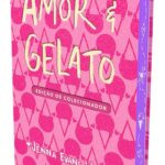 capa dura luxuosa do livro Amor & Gelato edição colecionador com gelato, Florença e Toscana