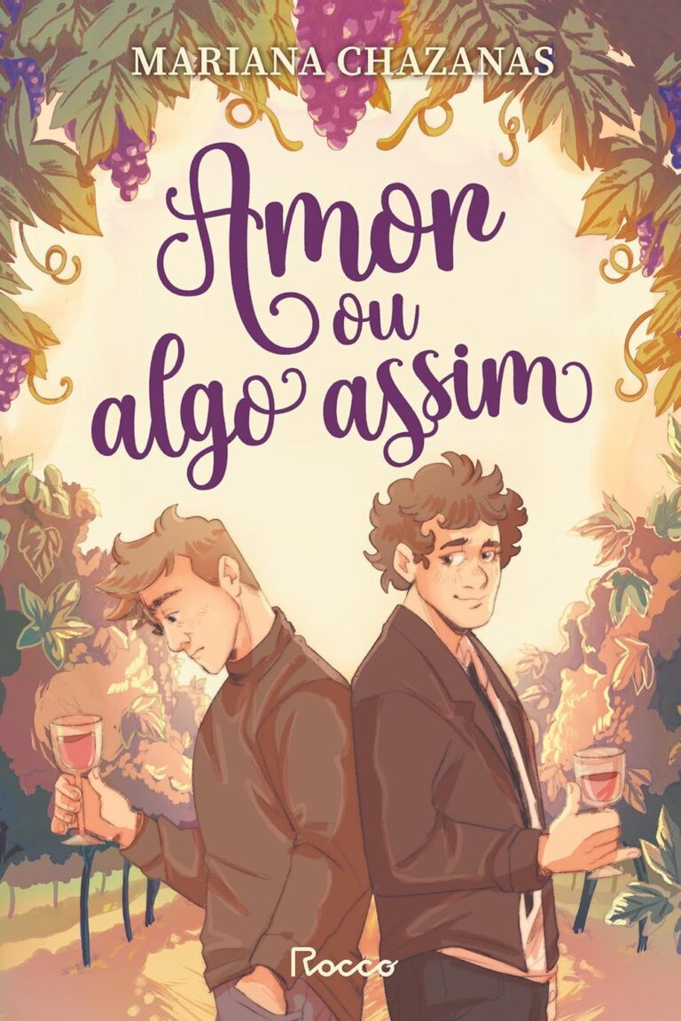 Amor ou algo assim de Mariana Chazanas - Resumo e Onde Comprar 13 Capa do livro Amor ou algo assim, de Mariana Chazanas, com ilustração de casal em tom romântico