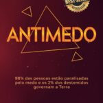 Capa do livro Antimedo de Pablo Marçal, mostrando título e autor em design motivacional