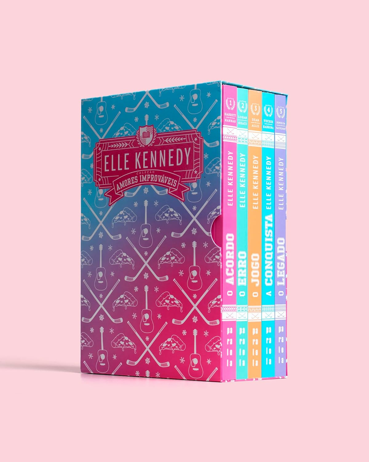 box Amores Improváveis nova edição com capas exclusivas de Fernando Saraiva