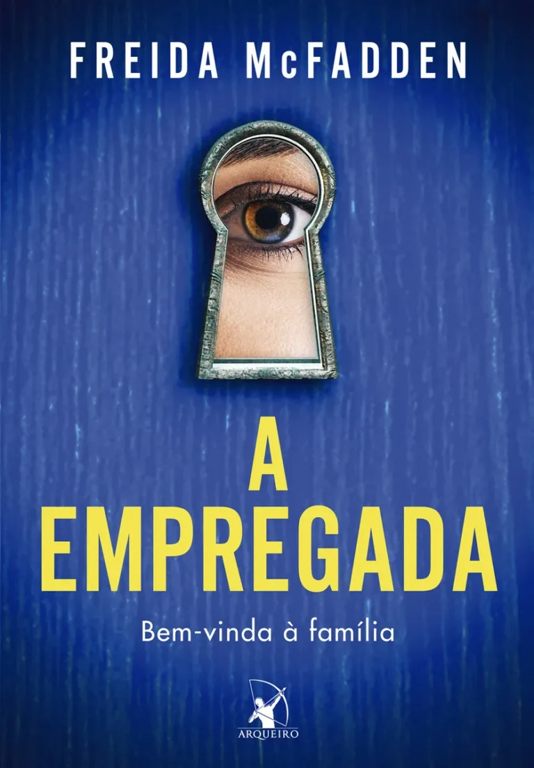 Capa do livro A Empregada de Freida McFadden, thriller psicológico com trama de manipulação e plot twist final