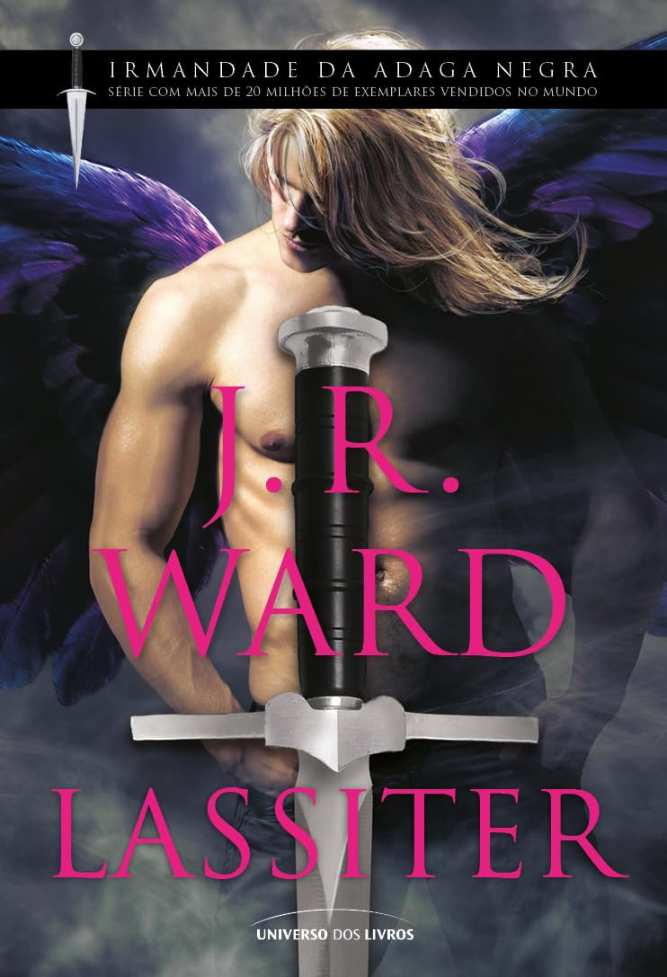 Capa do livro Lassiter: Destino, Desejo e Redenção de J.R. Ward – anjo caído, romance proibido, fantasia sombria, Irmandade da Adaga Negra