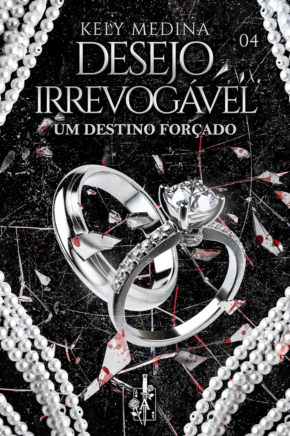 capa do livro Desejo Irrevogável Um destino forçado Kely Medina romance mafia Chicago