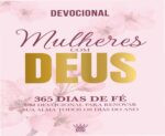 Capa floral do devocional feminino 'Mulheres com Deus' 365 dias 2026, livro de oração diária para mulheres
