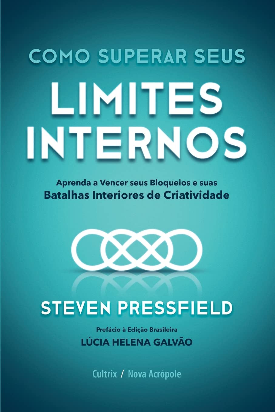 Capa do livro Como superar seus limites internos, mostrando uma figura superando sombras que simbolizam a Resistência