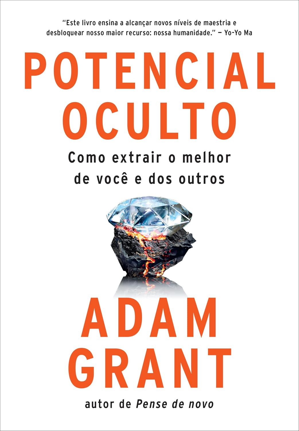 capa do livro Potencial oculto de Adam Grant como desenvolver habilidades e potencial humano