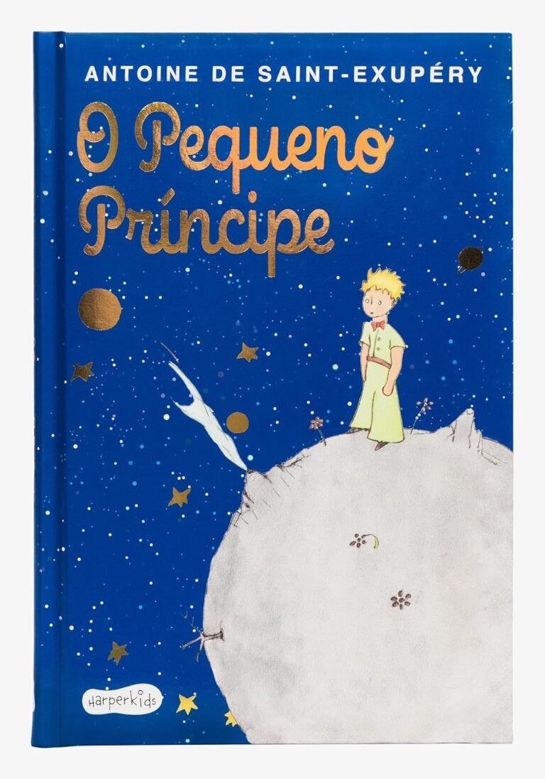 O Pequeno Príncipe – Edição de luxo com aquarelas originais 15 Capa dura almofadada do livro O Pequeno Príncipe com aquarelas originais de Antoine de Saint-Exupéry