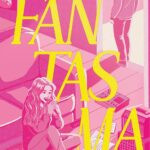 Capa do livro Fantasma: Um romance que eu (acho que) vivi de Ana Laura Lopes, com protagonista feminina, guitarra, sombras fantasmagóricas e ambientação em Curitiba