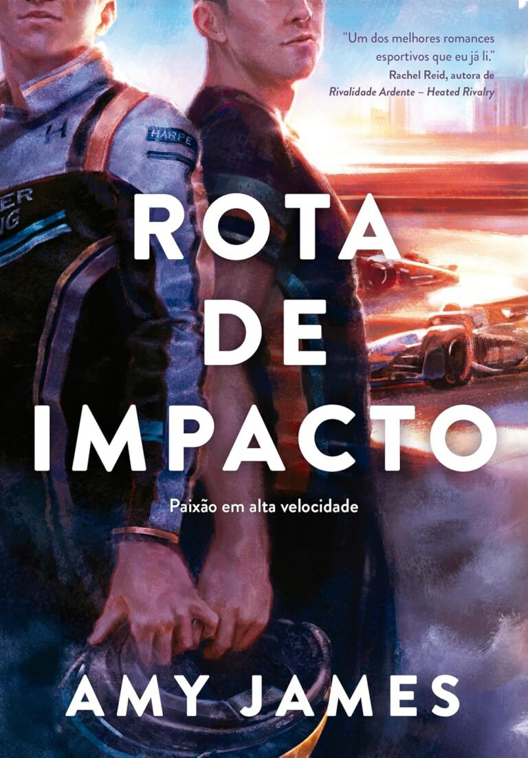 Capa do livro Heated Rivalry de Amy James – romance esportivo de Fórmula 1 com Travis Keeping e Jacob Nichols