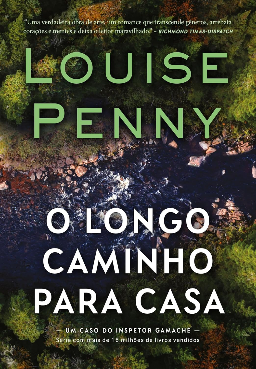 capa do livro O longo caminho para casa (Inspetor Gamache) de Louise Penny