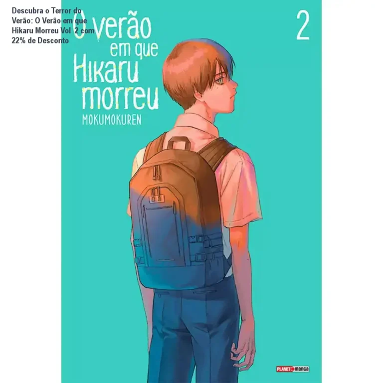 Descubra o Terror do Verão: O Verão em que Hikaru Morreu Vol 2 com 22% de Desconto 14 Capa do mangá O Verão em que Hikaru Morreu Vol 2 mostrando a atmosfera sombria de um vilarejo japonês no verão