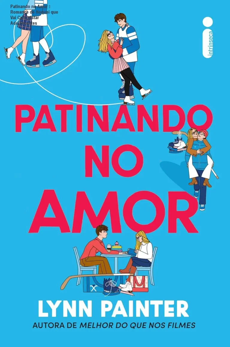 Patinando no Amor – Romance de Hóquei que Vai Conquistar Adolescentes 1 Capa do ebook Patinando no Amor, romance de adolescentes ambientado no universo do hóquei