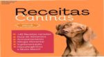 Capa do eBook Receitas Caninas mostrando pratos caseiros saudáveis para cães