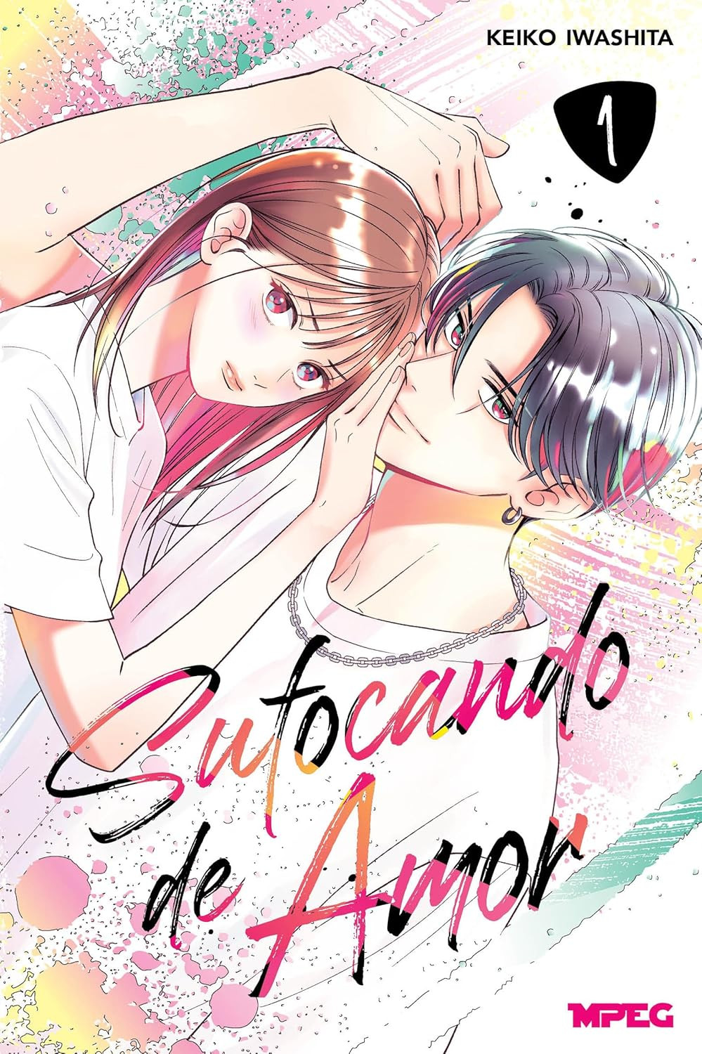 capa do mangá Sufocando de Amor volume 1 de Keiko Iwashita