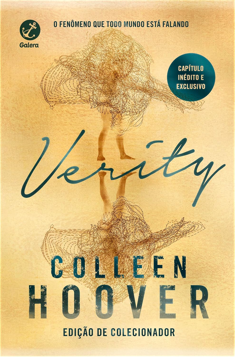 Verity – Edição de Colecionador c/ Capítulo Extra 1 Capa dura de Verity de Colleen Hoover, edição de colecionador com capítulo extra, design sombrioso e título em destaque