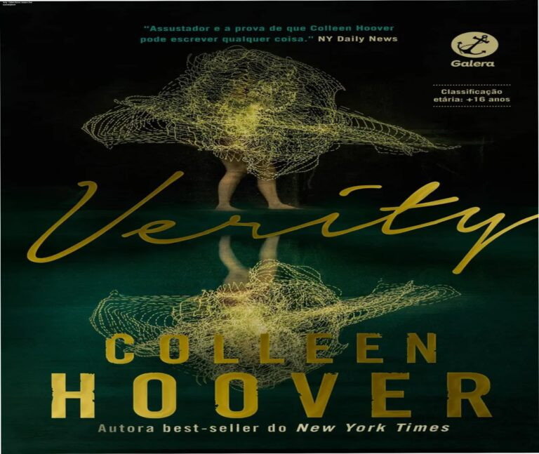 Capa do livro Verity de Colleen Hoover, thriller psicológico com manuscrito oculto e final surpreendente