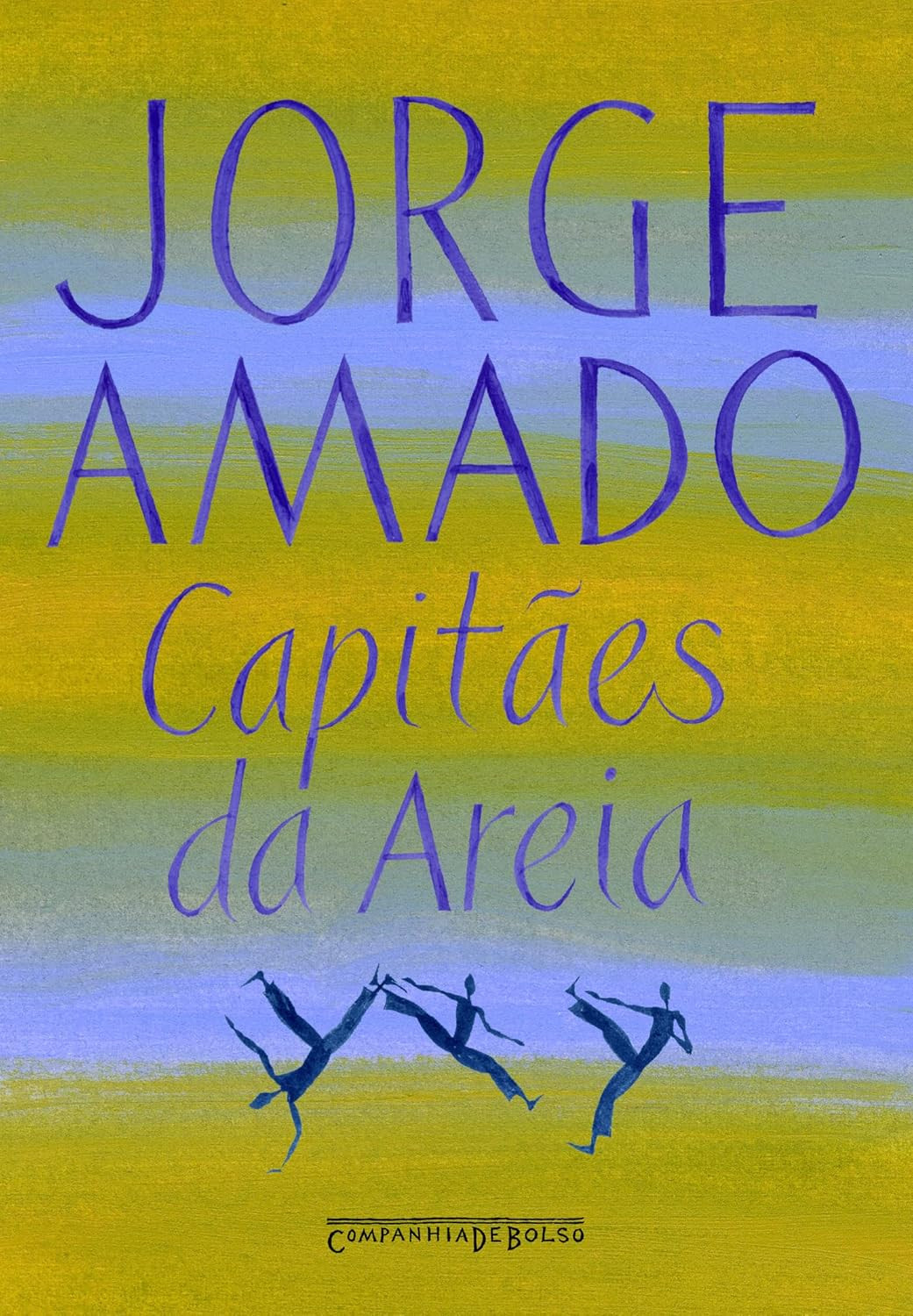Capa do livro Capitães da Areia de Jorge Amado mostrando meninos na zona portuária de Salvador
