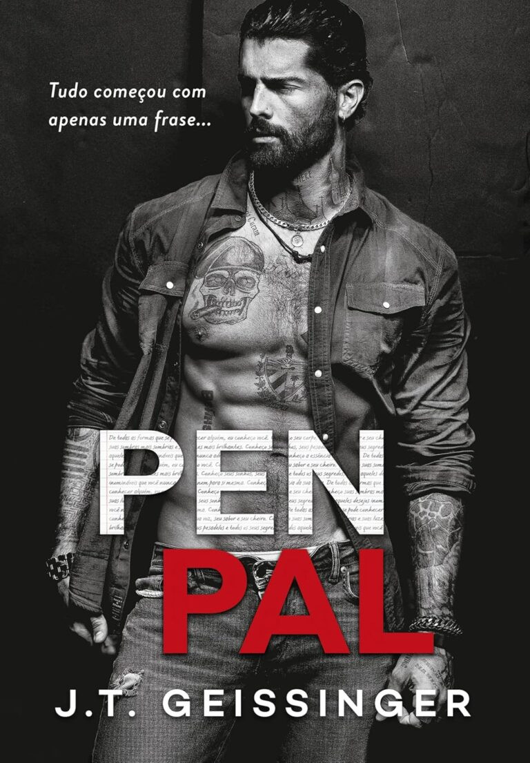 Carta misteriosa de Pen Pal evocando suspense e romance dark