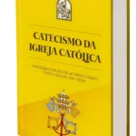 catecismo da igreja católica capa dura luxo marcador