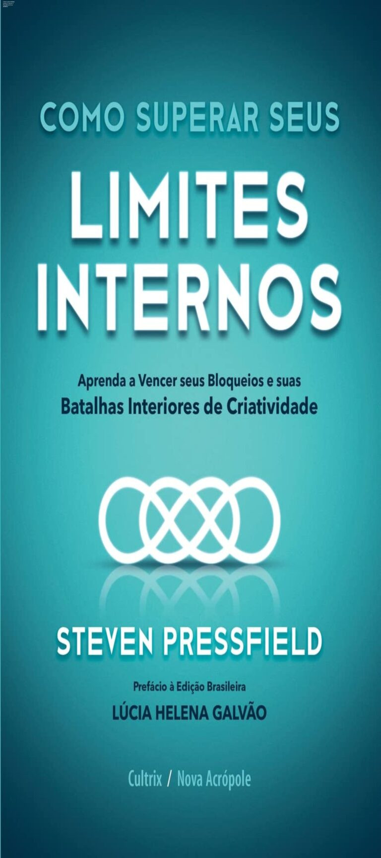 Capa do livro Como superar seus limites internos, mostrando a temática de vencer bloqueios criativos
